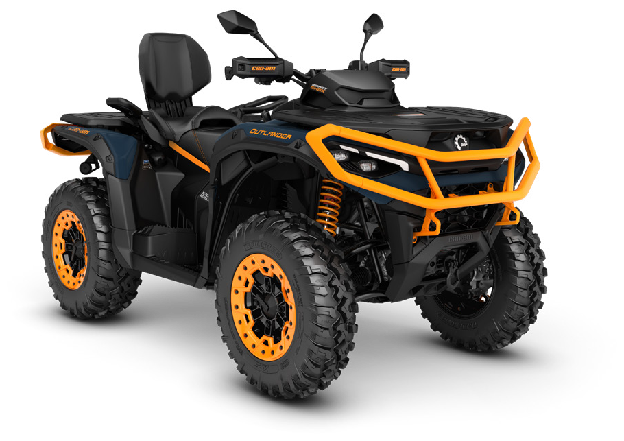 Can-Am Outlander MAX XT-P 1000R T ABS with SAS 2027, kolor Dusty Navy & Orange Crush