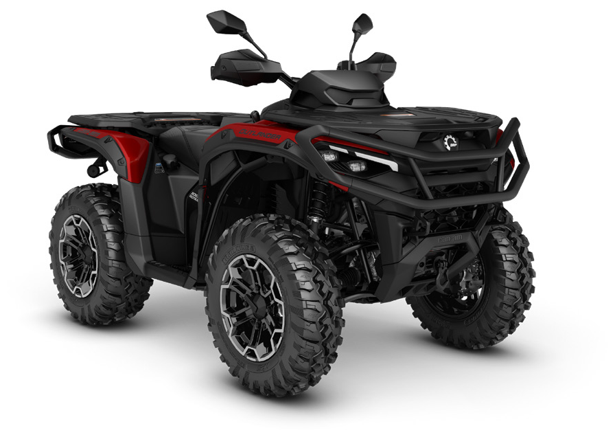 Can-Am Outlander XT 1000 T ABS 2027, kolor Fiery Red Metallic