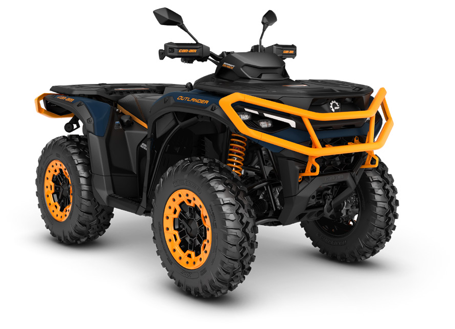 Can-Am Outlander XT-P 1000R T ABS with SAS 2027, kolor Dusty Navy & Orange Crush