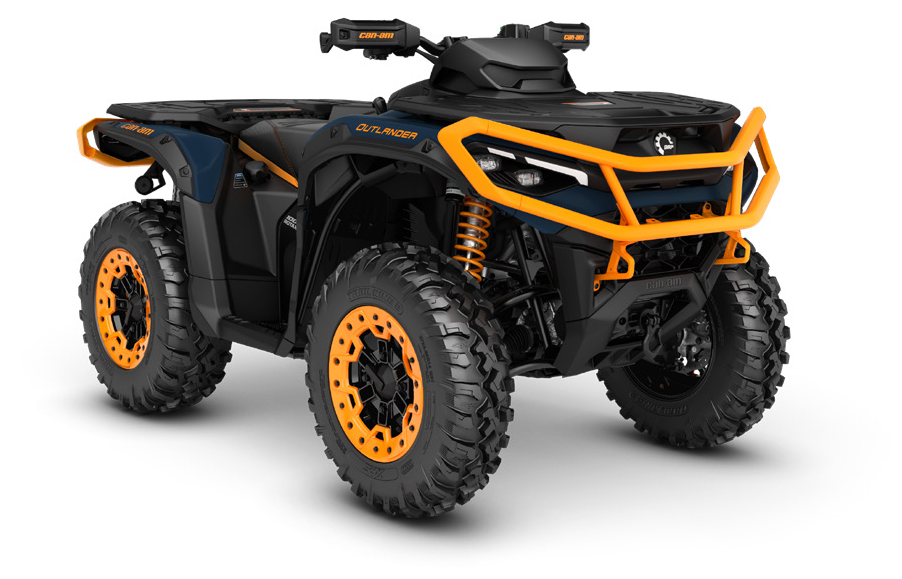 Can-Am Outlander XT-P 1000R 2027, kolor Dusty Navy & Orange Crush