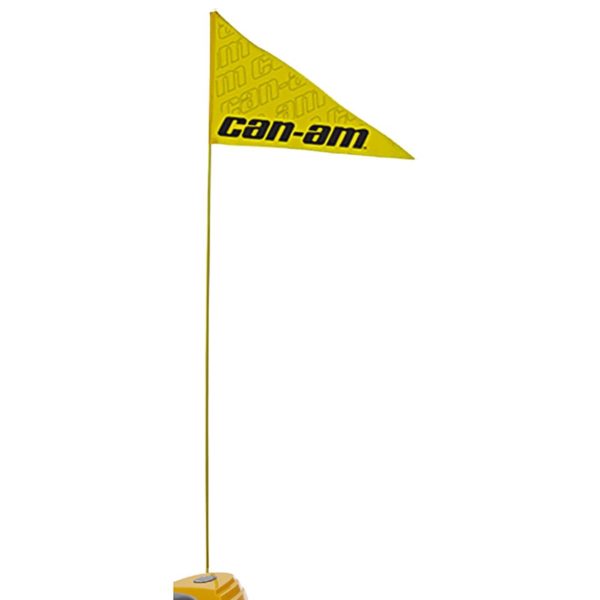 Flaga CAN-AM Yellow z uchwytem