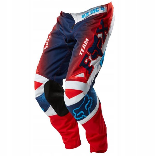 Spodnie Fox 180 imperial white/blue/red w30