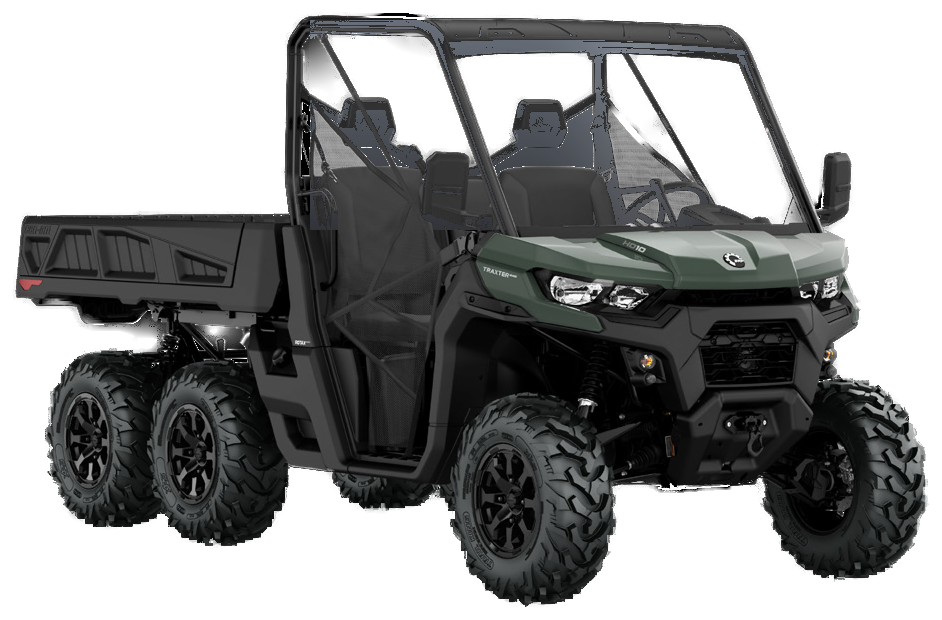 Can-Am Traxter 6x6 XU T 2027, kolor Compass Green