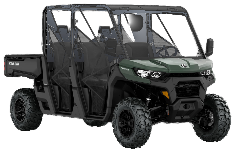 Can-Am Traxter MAX DPS 2027, kolor Compass Green